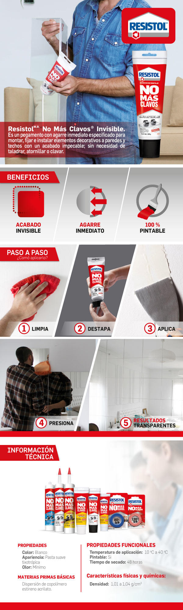 Resistol No Mas Clavos